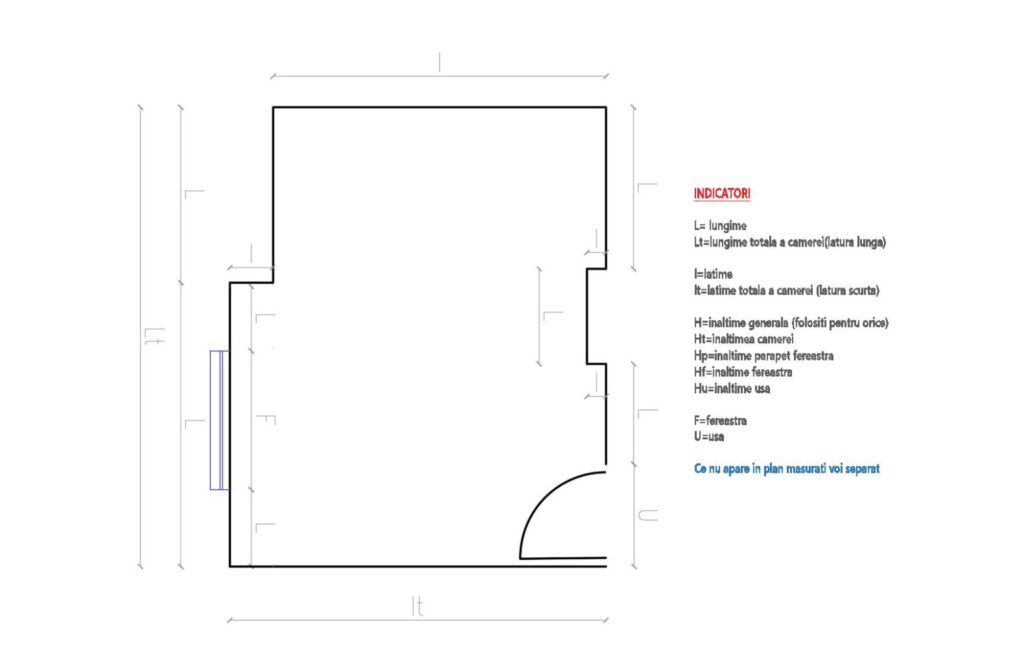 Măsurarea corectă a unei camere este esențială atunci când dorești să faci renovări, să achiziționezi mobilier sau să planifici amenajarea interioară. Ți s-a întâmplat vreodată să alegi diverse piese de mobilier care ulterior nu se potriveau după dimensiunile încăperii tale? Cu siguranță ai vrut să le returnezi, însă din lipsă de timp, fie lipsa bunăvoinței comerciantului, acest lucru nu a fost posibil. Care sunt costurile și rezultatele unei asemenea situații? Timpul, banii și nervii pierduți.