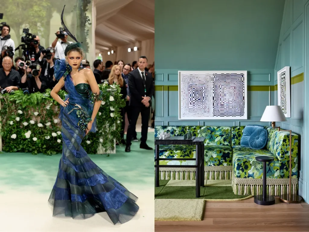Moda și designul interior sunt două domenii interconectate, influențându-se reciproc și reflectând tendințele și gusturile unei epoci. 