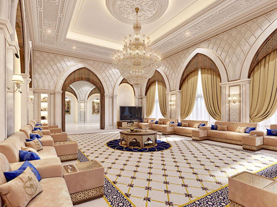 Stilul arab de amenajare este inspirat din designul tradițional al țărilor arabe, cu o istorie bogată și o estetică distinctivă