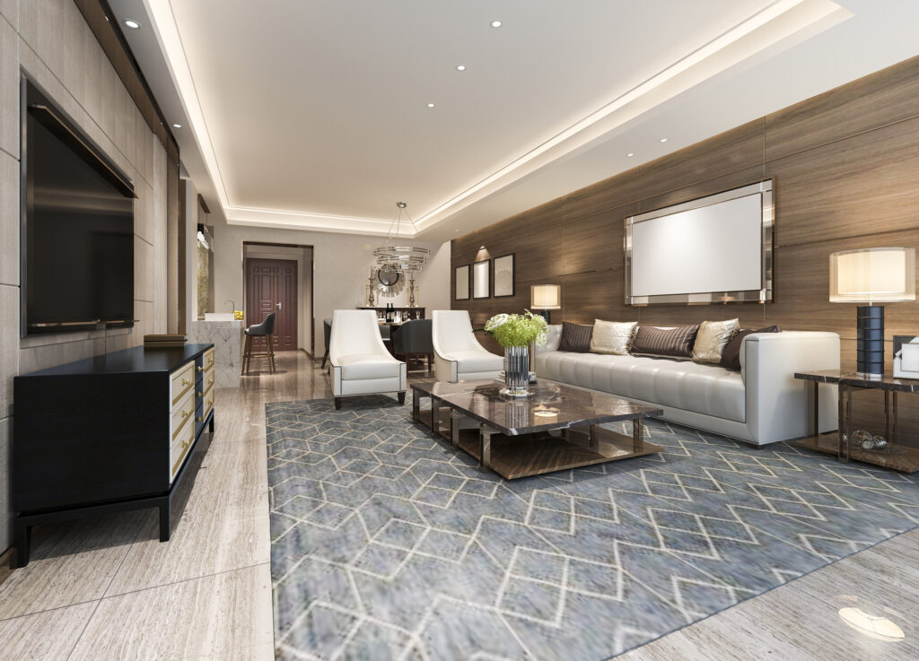 Designul interior poate crea o atmosferă puternică și îmbietoare care să te facă să te simți binevenit și relaxat în propriul tău spațiu. Iar această atmosferă plină de putere și căldură poate fi creată chiar și cu doar două materiale.
