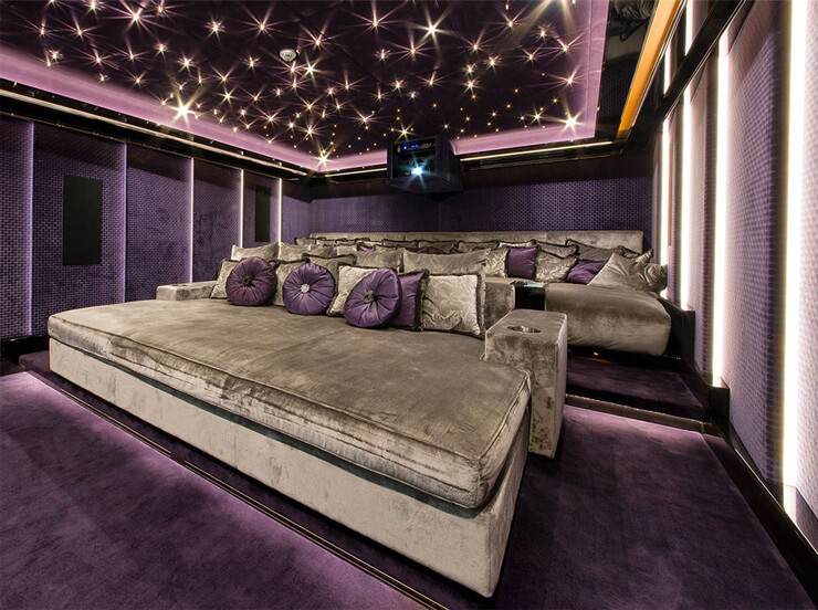 Zona de cinematograf într-o zonă a casei, este varianta perfectă pentru un plus de relaxare și confort.